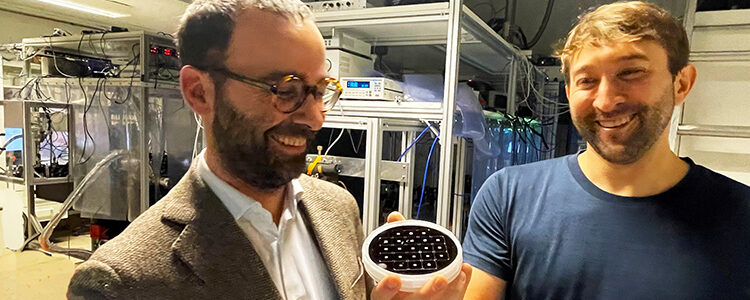 Qfactory co-founders Albert Schlisser and Eric Langman