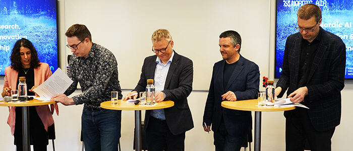 Five Nordic partners agree to strengthen the role of universities in shaping the future of artificial intelligence.