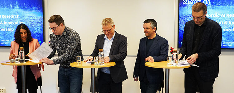 Five Nordic partners agree to strengthen the role of universities in shaping the future of artificial intelligence.