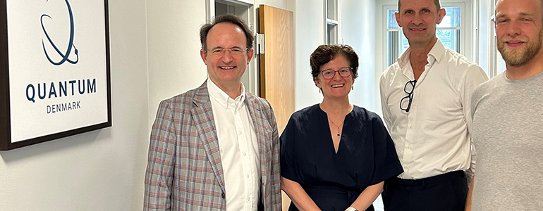 Laura Smoliar, CEO Quantum Denmark with quantum start-up leaders