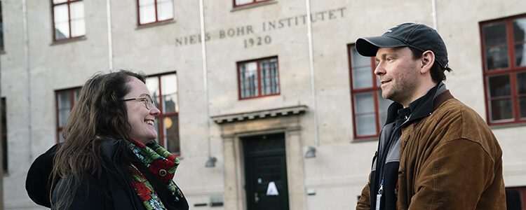 Molecular Quantum Solutions are located in Innovation District Copenhagen's Quantum Denmark. Left Kristin Bjorg Arnardottir. Right, Mark Nicholas Jones.